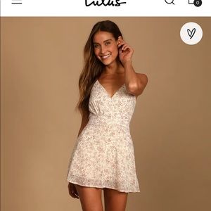 Lulus Let’s Go on a Date Skort Romper